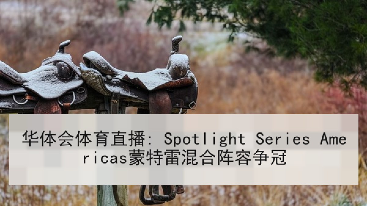 华体会体育直播: Spotlight Series Americas蒙特雷混合阵容争冠