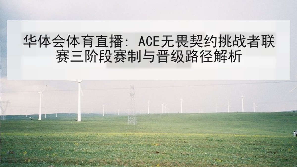 华体会体育直播: ACE无畏契约挑战者联赛三阶段赛制与晋级路径解析